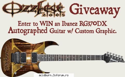 Ibanez guitars!! - niste chitari super misto cu un sound foarte - Guitars